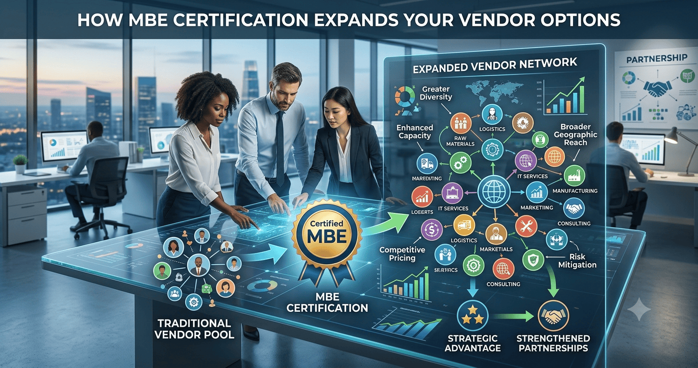 How MBE Certification Expands Your Vendor Options