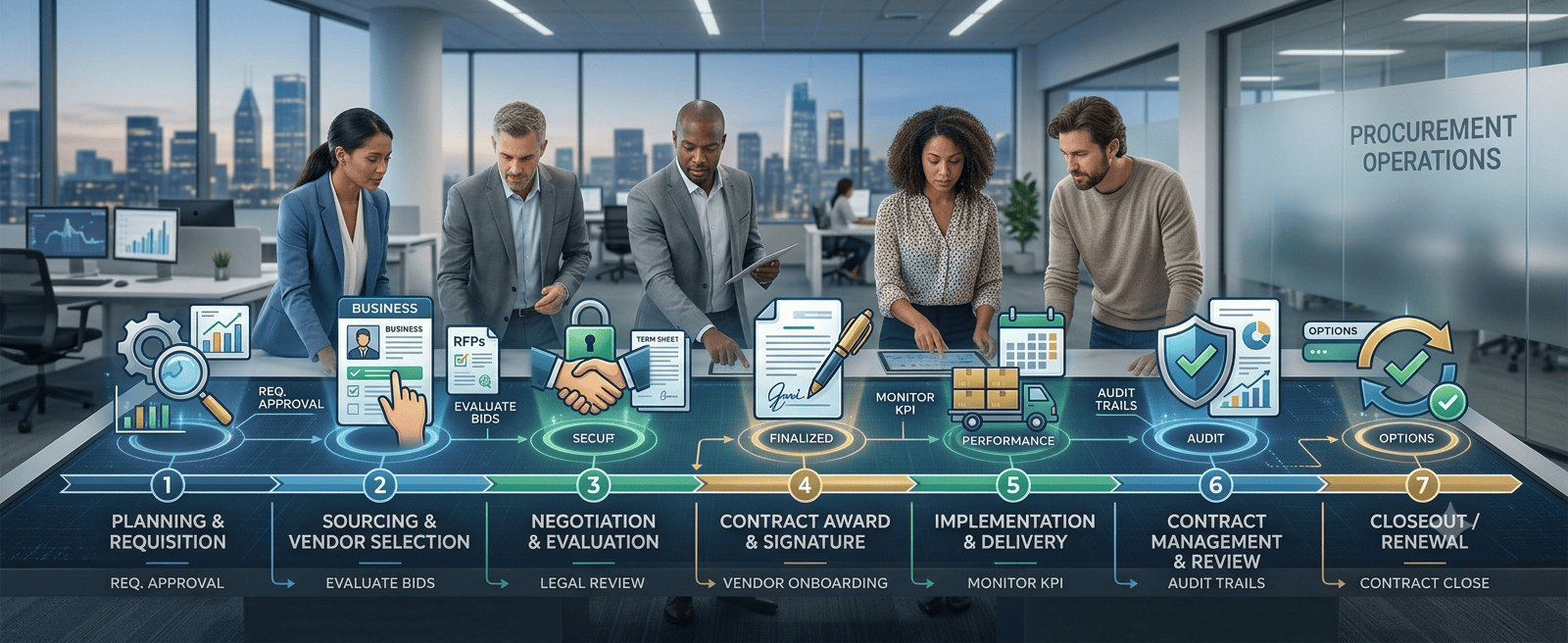Procurement Timeline — Contract Signing