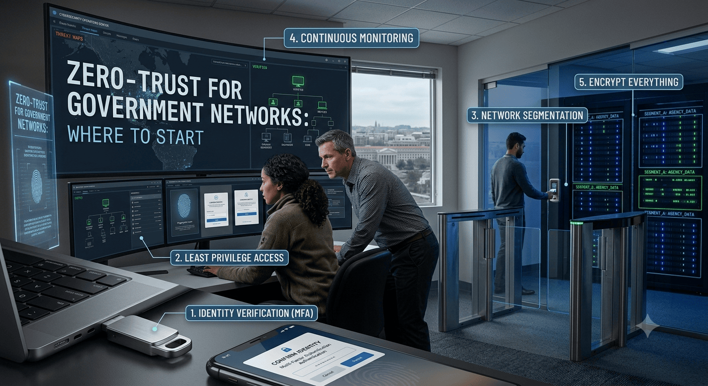 Zero-Trust for Government Networks: Where to Start