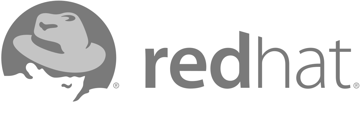 redhat logo gray