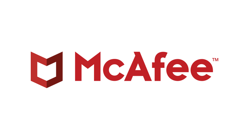 mcafee logo color