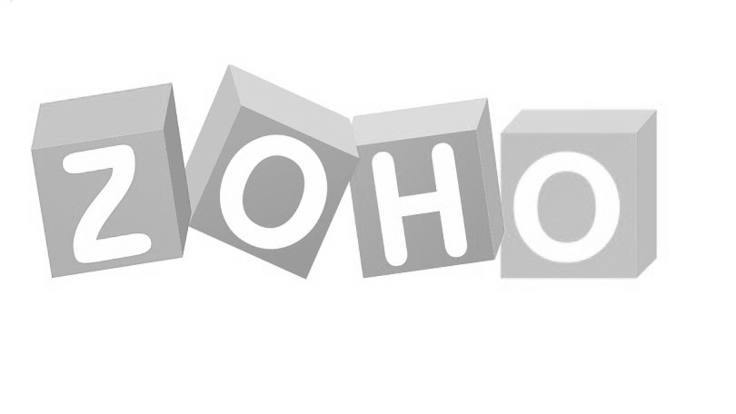 zoho logo gray