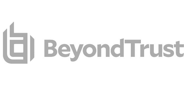 beyondtrust logo gray