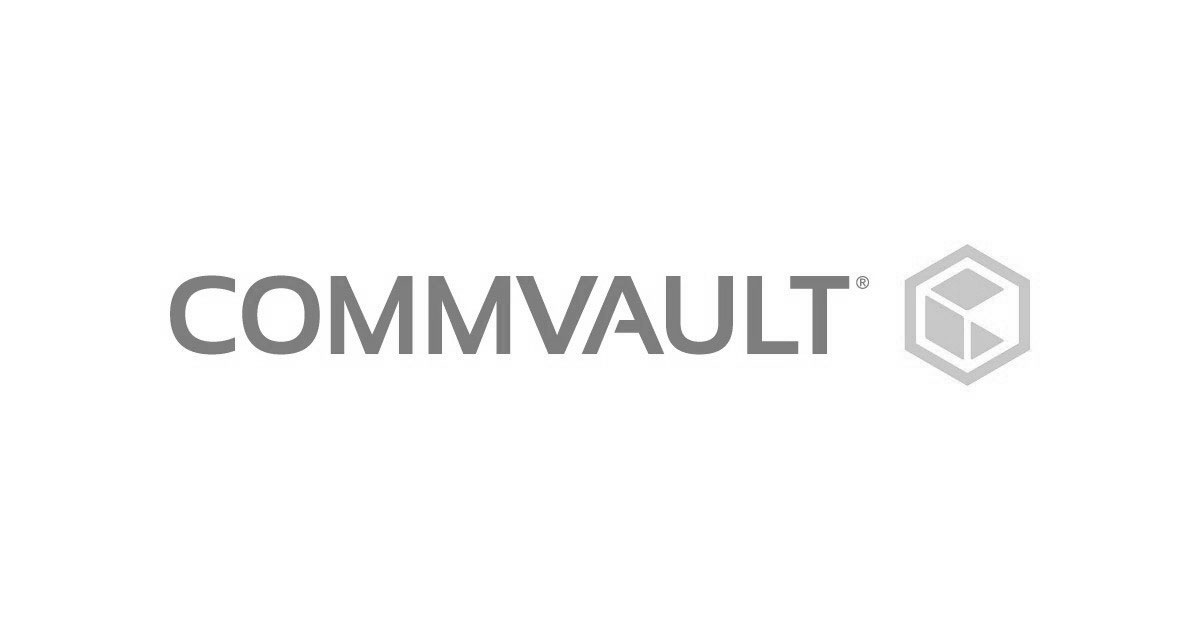 commvault logo gray