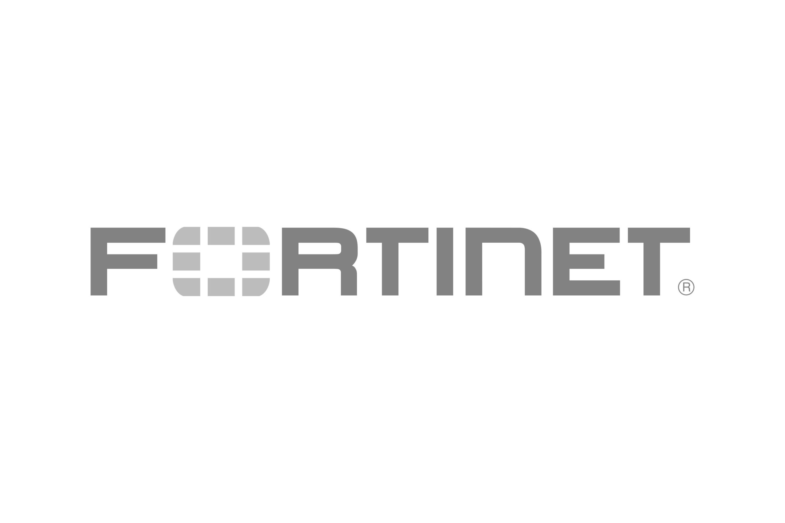 fortinet logo gray