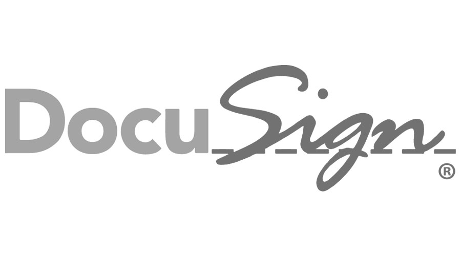 docusign logo gray