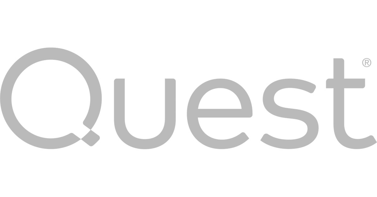 quest logo gray