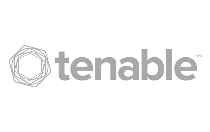 tenable logo gray